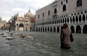 L'acqua alta à Venise