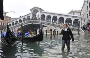 L'acqua alta à Venise