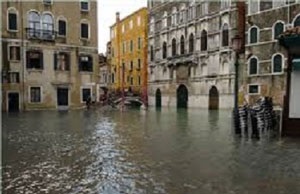 L'acqua alta à Venise